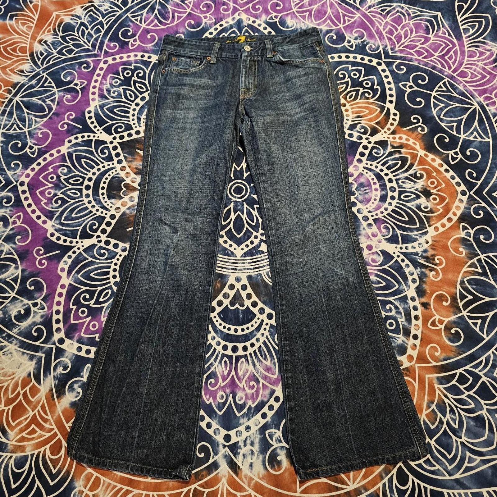 Seven 7 Seven7 Women's Blue Jeans Size 29" - 1 Thumbnail