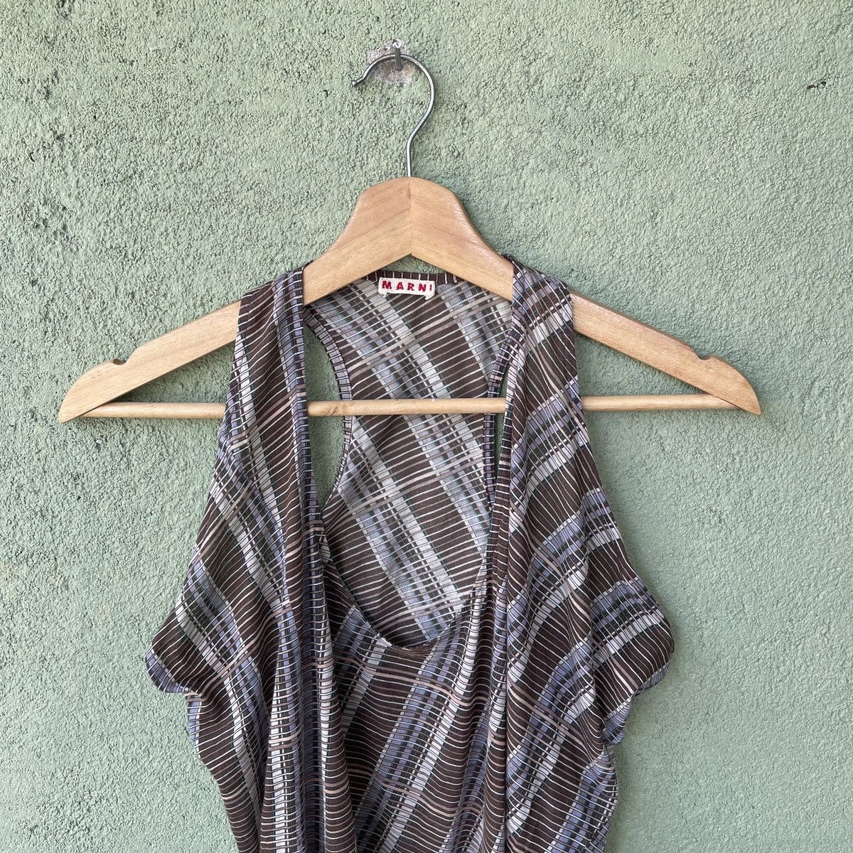 Marni Vintage MARNI Made In Italy Faded Singlet Tank Top Size M / US 6-8 / IT 42-44 - 3 Thumbnail