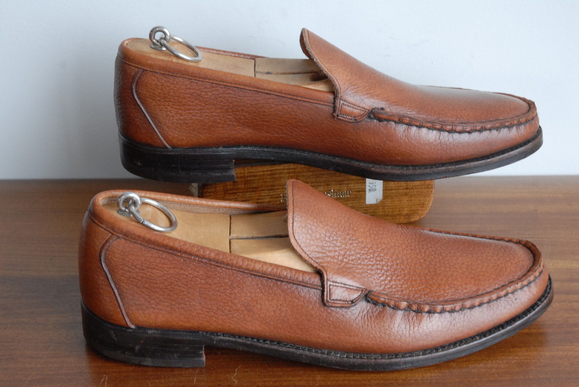 Vintage Hartt True Moccasin loafers, Hand Sewn, Custom Grade Size US 9 / EU 42 - 5 Thumbnail