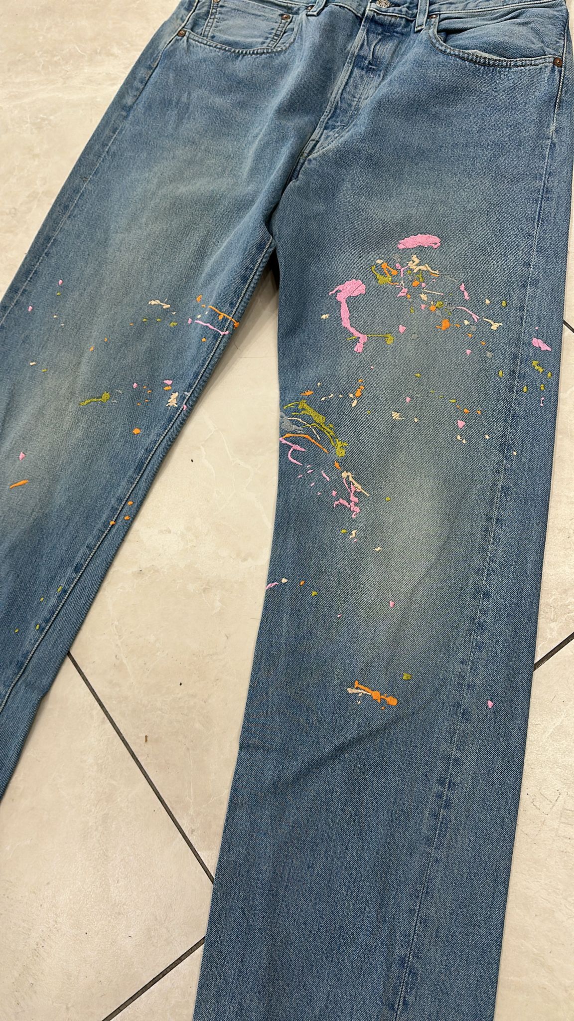 Levi's Vintage Clothing LVC Levi's Vintage Clothing 1955 501XX BigE Selvedge Jeans Size US 34 / EU 50 - 2 Thumbnail