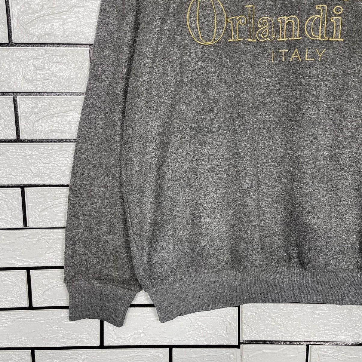 Other Valentino Orlandi Italy Big Logo Sweatshirt Size US L / EU 52-54 / 3 - 3 Thumbnail