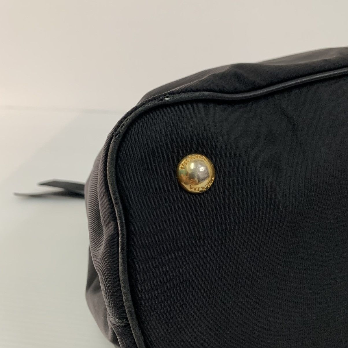 Prada Black Nylon Shoulder Bag