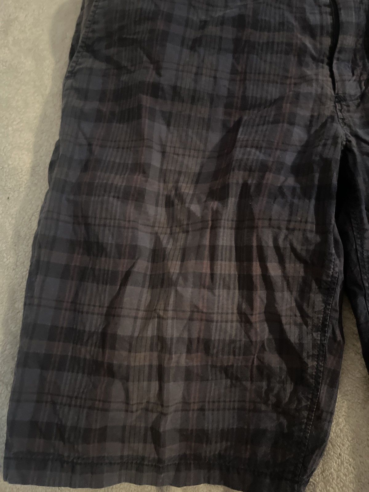 Beams Plus × Designer × Japanese Brand beams plus faded plaid shorts L distressed Size US 34 / EU 50 - 2 Thumbnail
