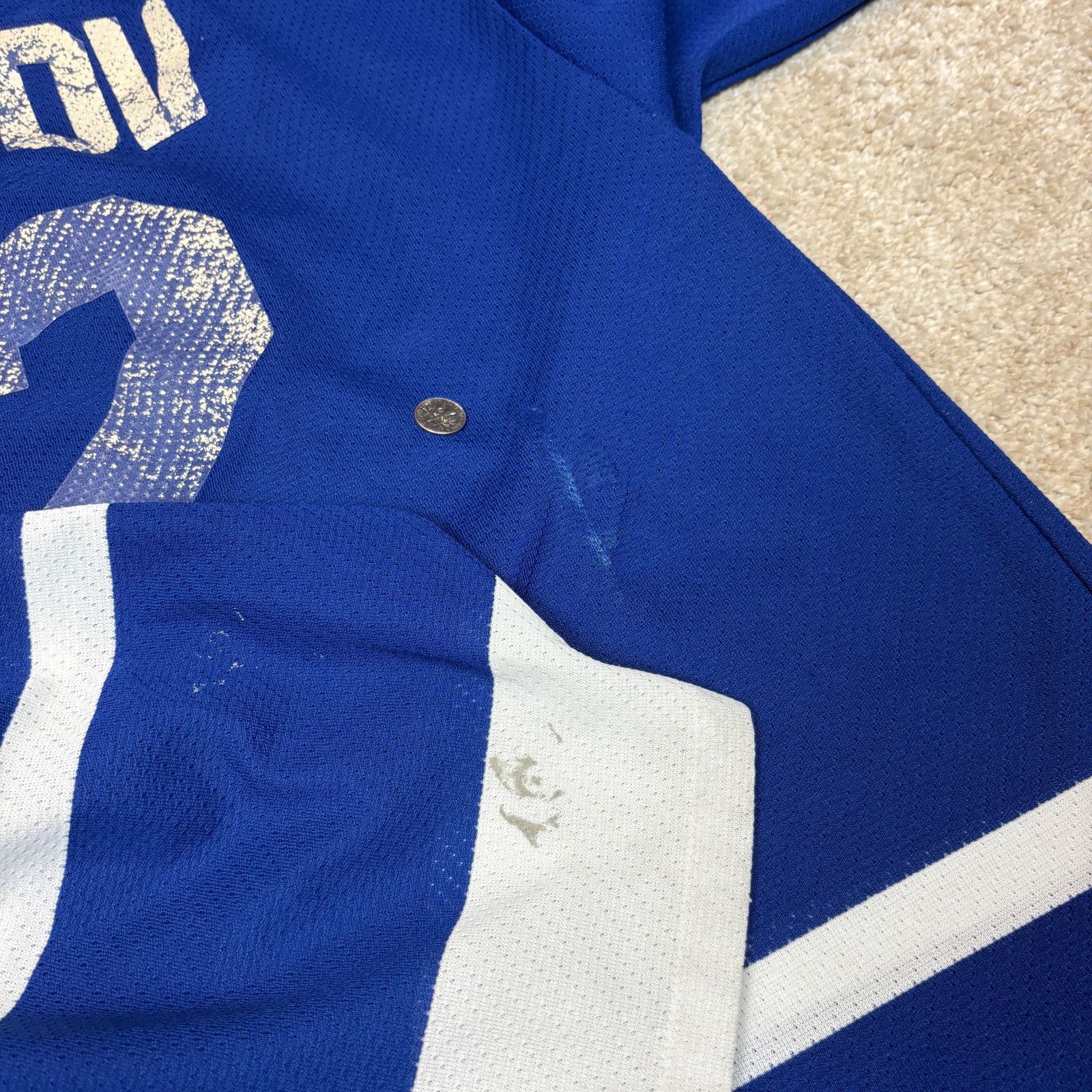 Vintage VTG Toronto Maple Leafs Moranov Hockey Jersey XL Maska NHL Size US XL / EU 56 / 4 - 11 Thumbnail