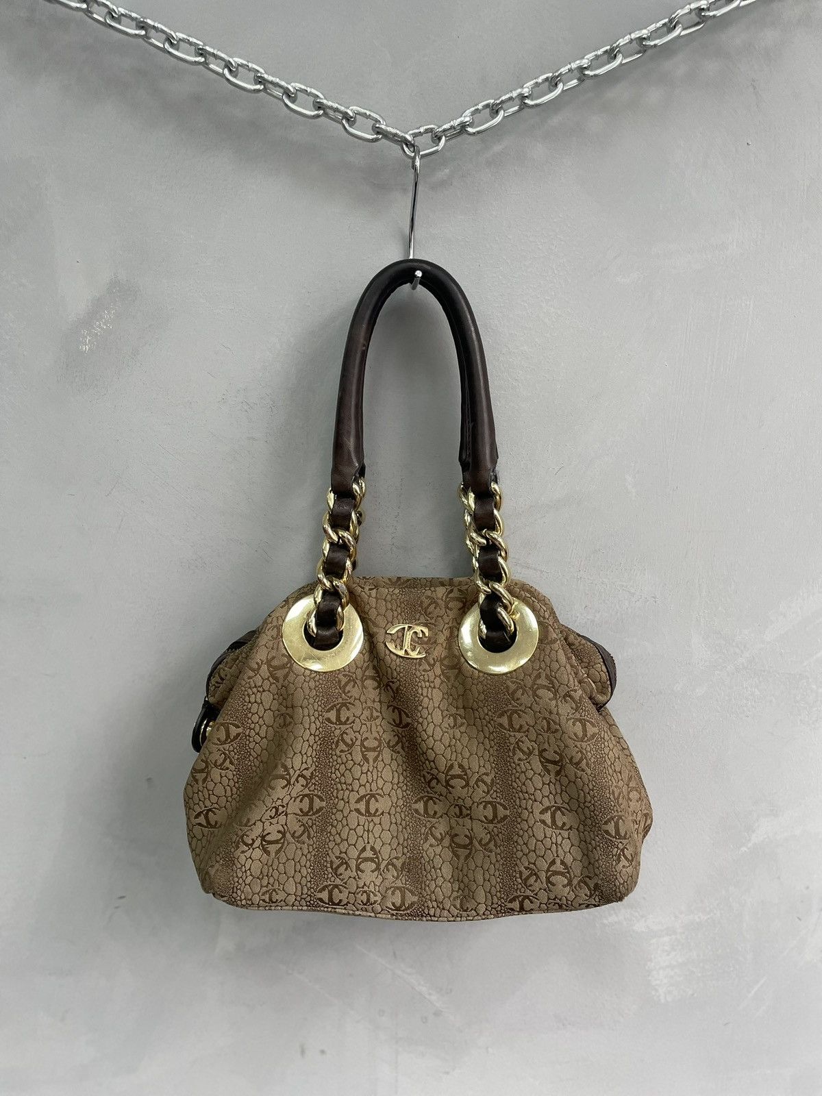 Roberto Cavalli Vintage roberto Cavalli canvas bag y2k rare Size ONE SIZE - 1 Thumbnail