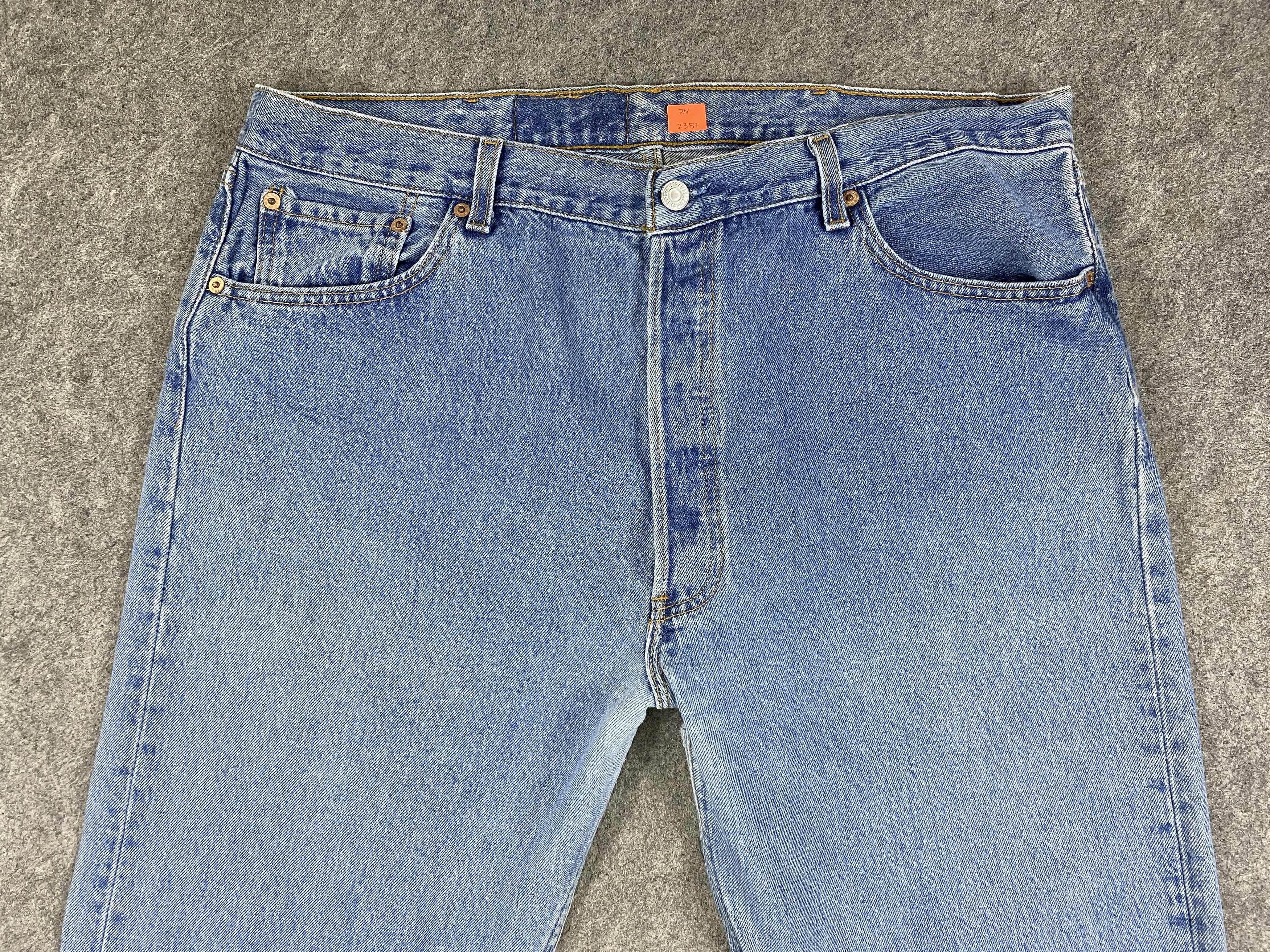 Levi's Blue Vintage Levi's 501 Jeans 38x30 Denim -JN2357 Size US 38 / EU 54 - 3 Thumbnail