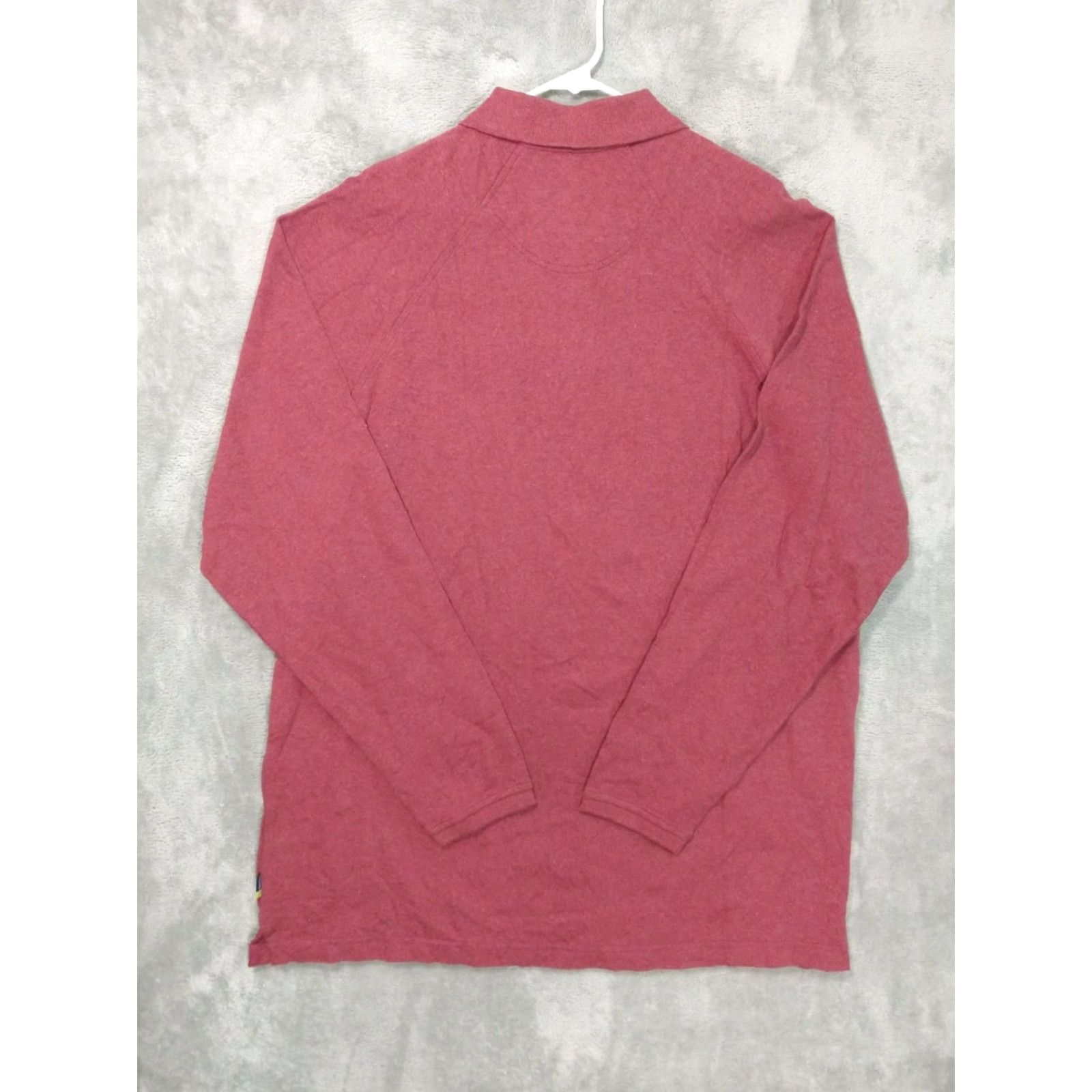 Izod IZOD Polo Shirt Mens 2XL Red Long Sleeve Cotton G Comfortable Classic Preppy Casual Polo Shirt Mens 2XL Red Size US XXL / EU 58 / 5 - 2 Thumbnail