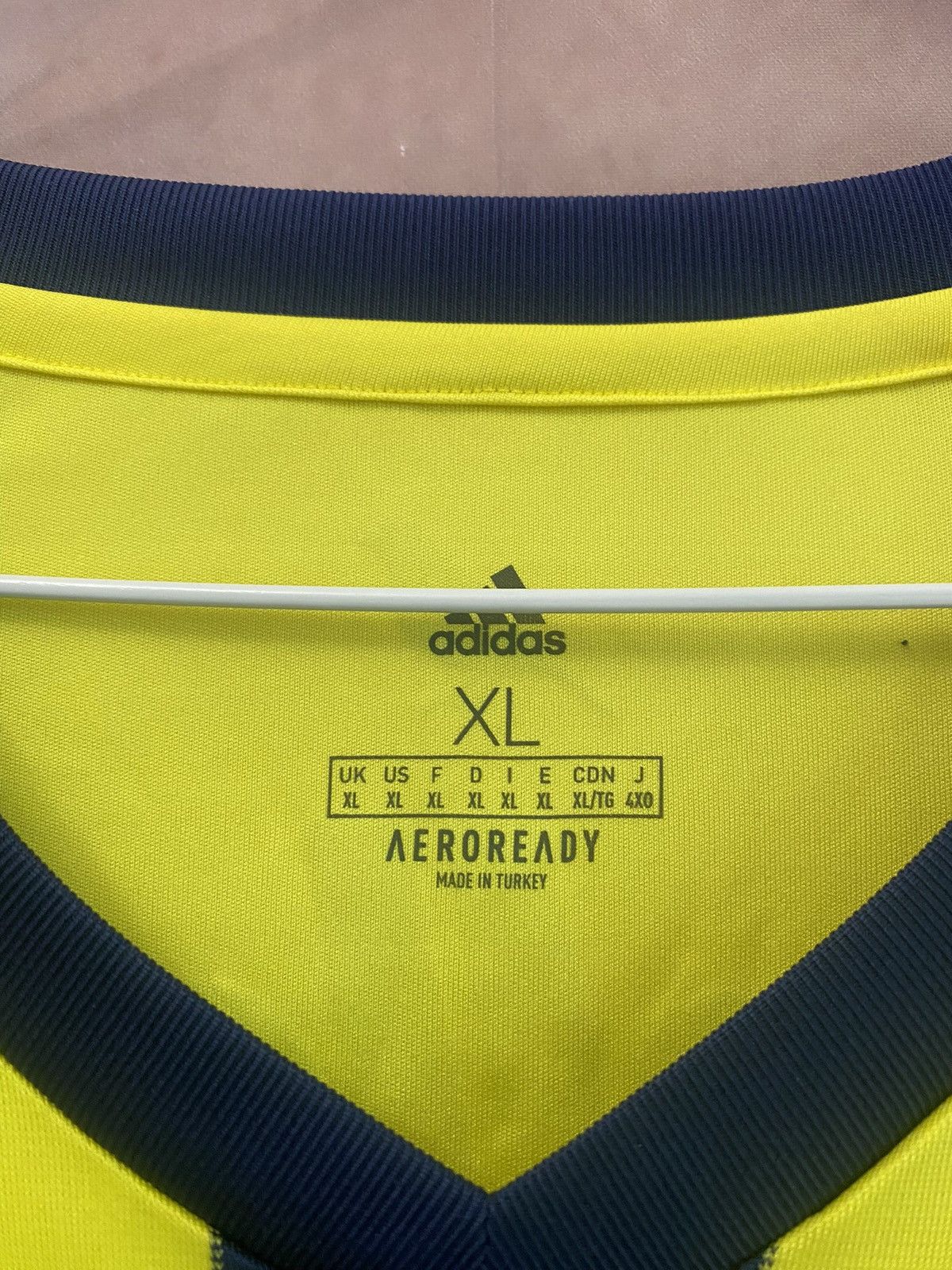 Adidas Adidas SK Fenerbahce 2020/2021 Home Football Jersey Shirt Size US XL / EU 56 / 4 - 4 Thumbnail