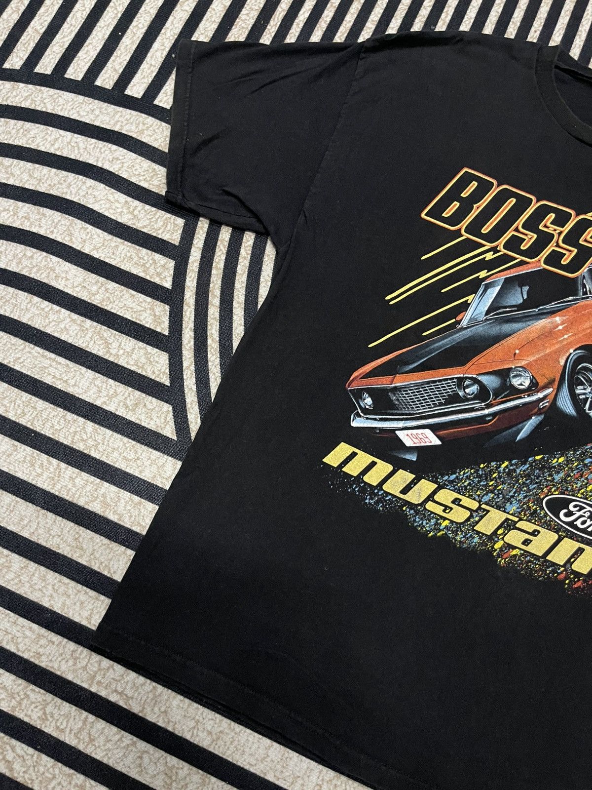 Ford VINTAGE Y2K FORD MUSTANG BIG PRINT SHIRT Size US XL / EU 56 / 4 - 3 Thumbnail