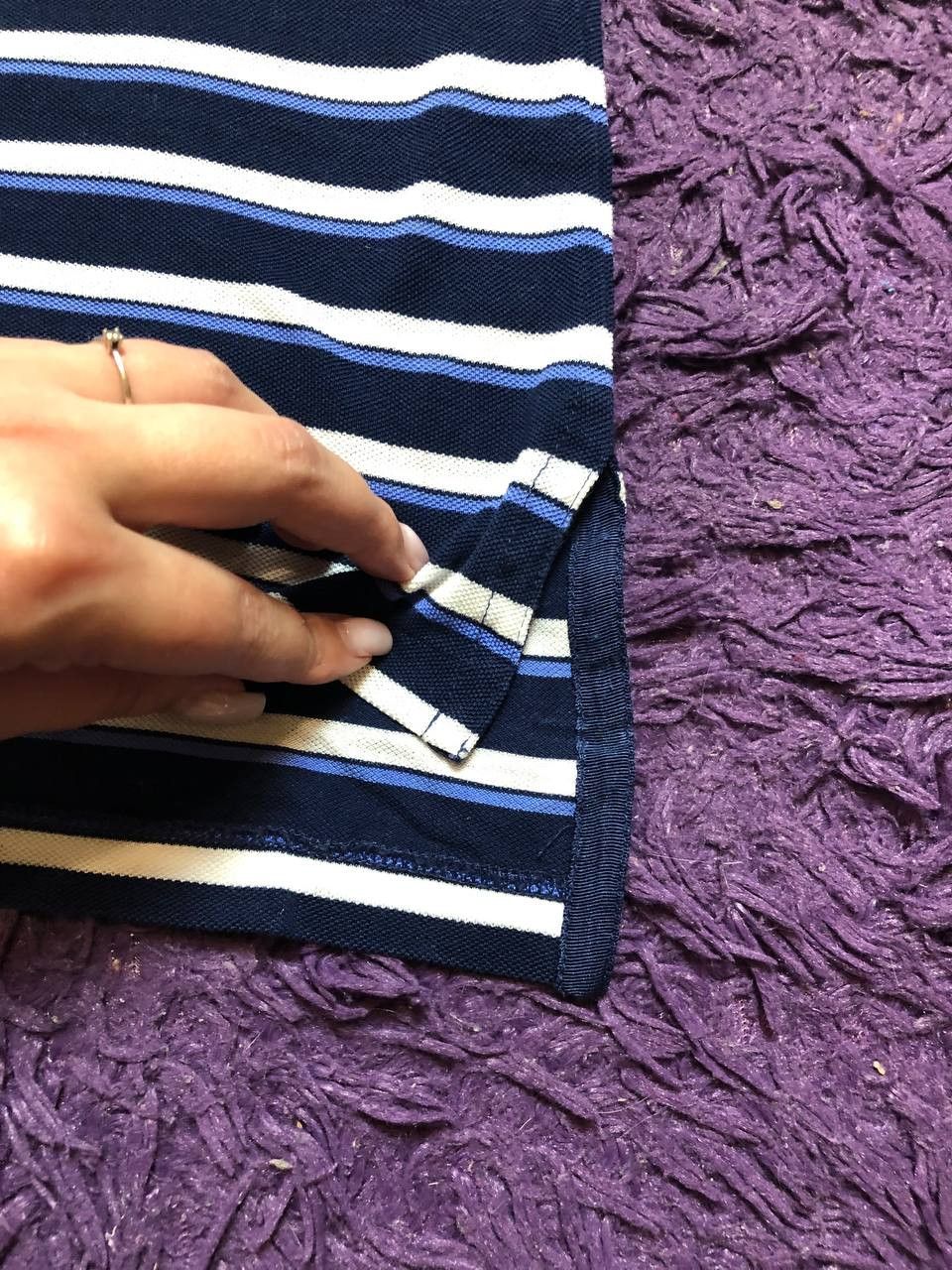 Polo Ralph Lauren Polo by Ralph Lauren Print Striped T-Shirt Y2K Size US L / EU 52-54 / 3 - 9 Thumbnail