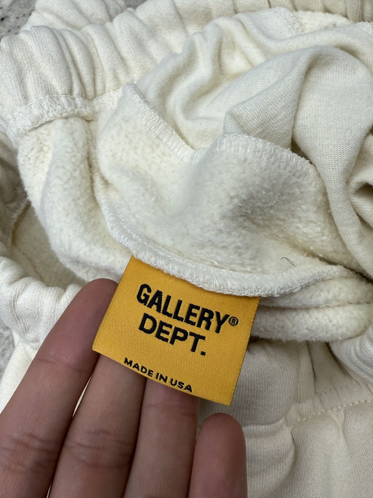 Gallery Dept. Gallery Dept Cream Flare Pants Size US 33 - 9 Thumbnail