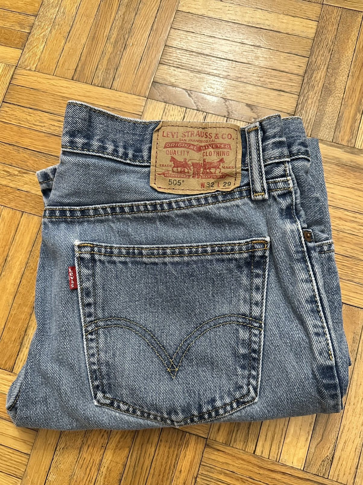 Levi's Vintage Levi’s 505 Jeans Size US 32 / EU 48 - 7 Thumbnail