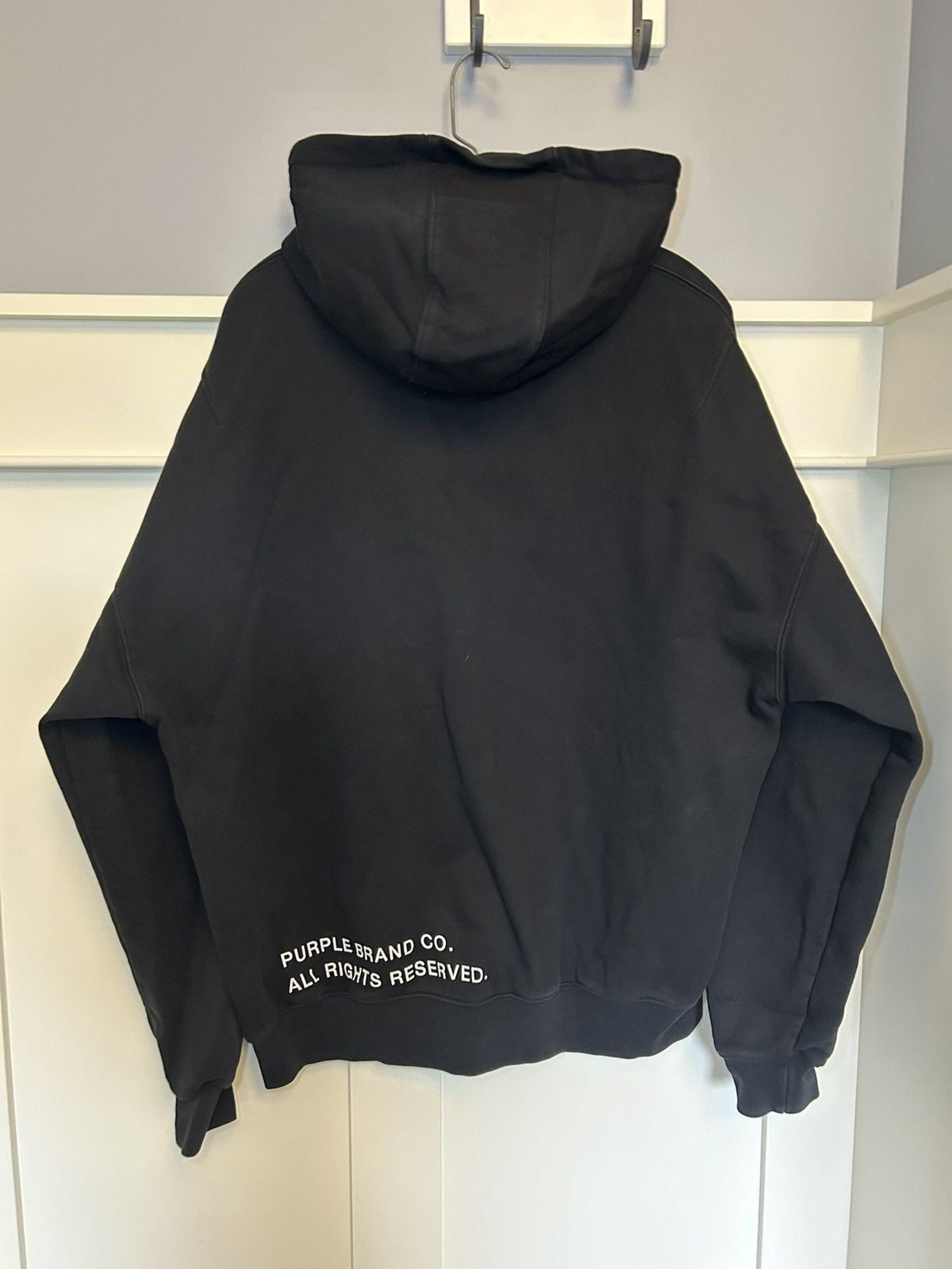 Purple Brand Purple pixel P logo pullover hoodie Size US XL / EU 56 / 4 - 2 Thumbnail