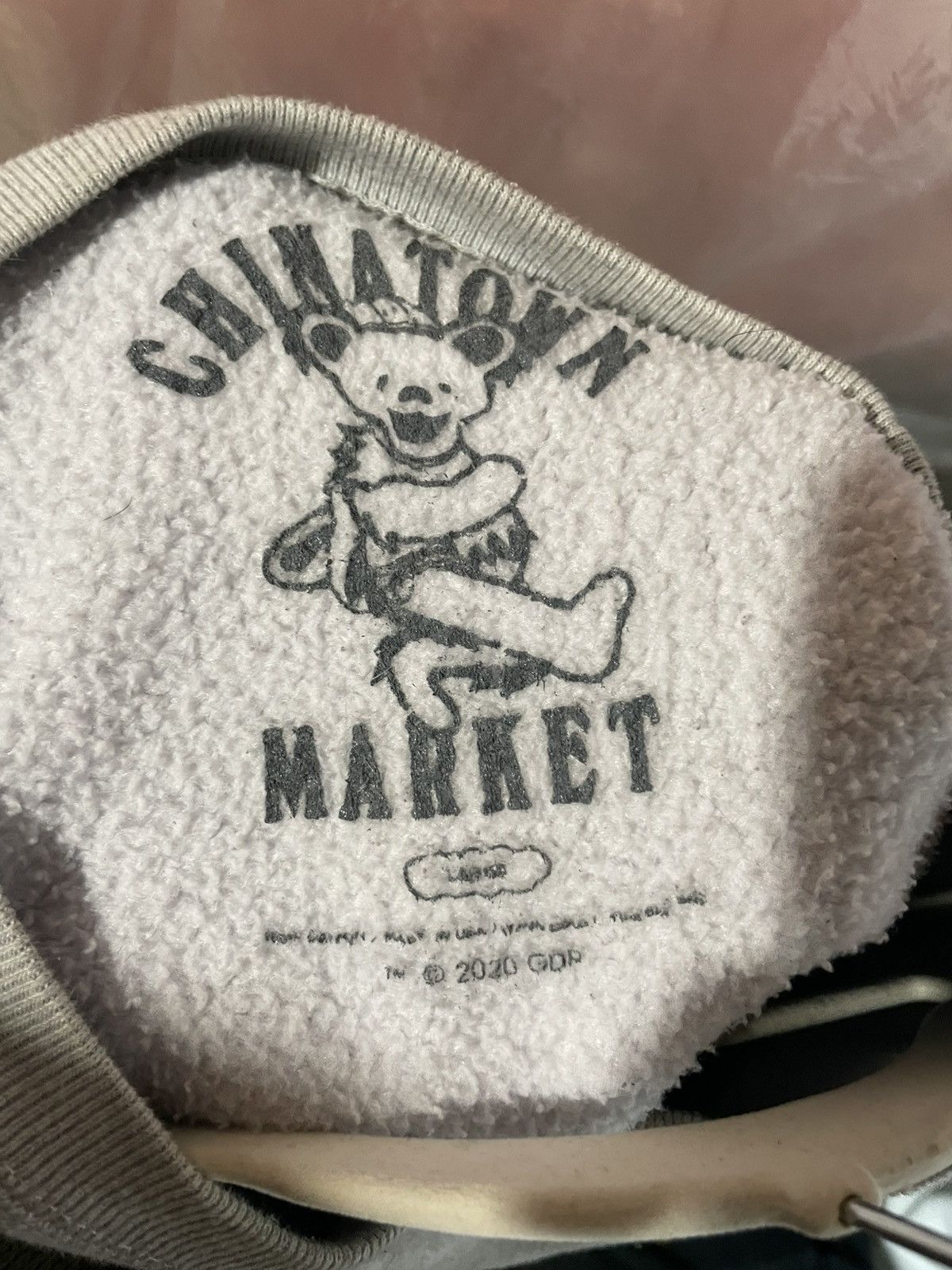 Grateful Dead × Market 2023 Chinatown Market X Grateful Dead P.M.A Crewneck Grey Size US M / EU 48-50 / 2 - 2 Thumbnail