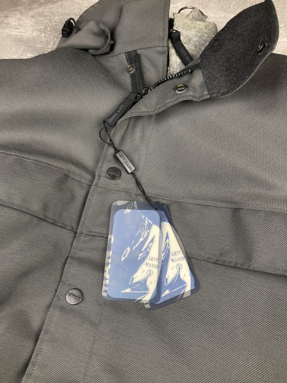 Left Hand × Massimo Osti Laft Hand Massimo Osti Archives 80s Italy Lined Jacket Coat Size US L / EU 52-54 / 3 - 14 Thumbnail