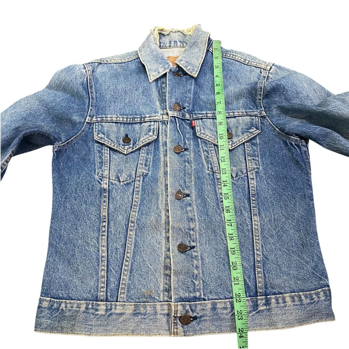 Levi's × Levi's Vintage Clothing × Vintage Vintage Levis Denim Truckers Jacket 70505-0217 Size US S / EU 44-46 / 1 - 20 Thumbnail