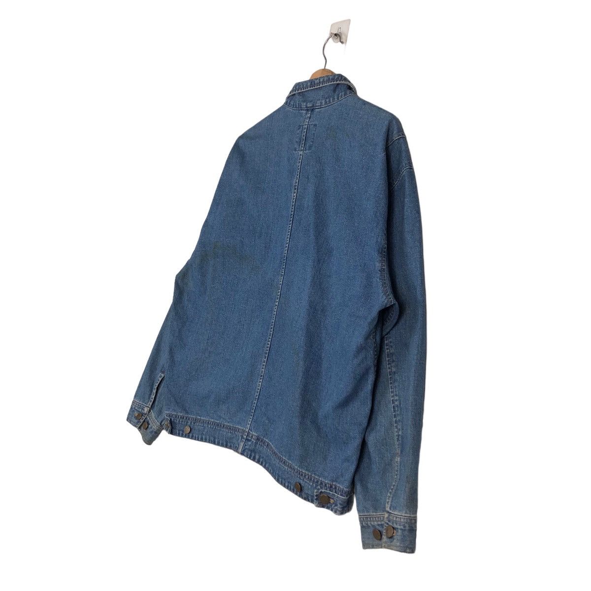 Japanese Brand 🔥Vintage Denim Chore Jacket Converse All Star USA Size US L / EU 52-54 / 3 - 10 Thumbnail