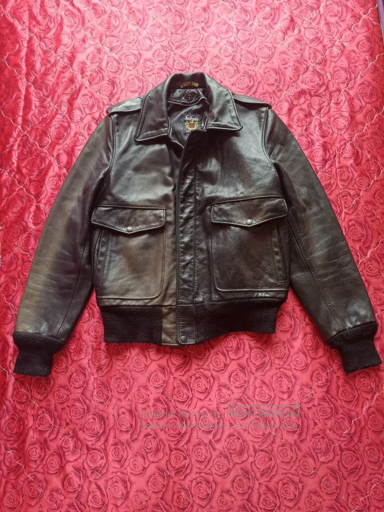 Schott Schott Leather coat Size US M / EU 48-50 / 2 - 9 Thumbnail