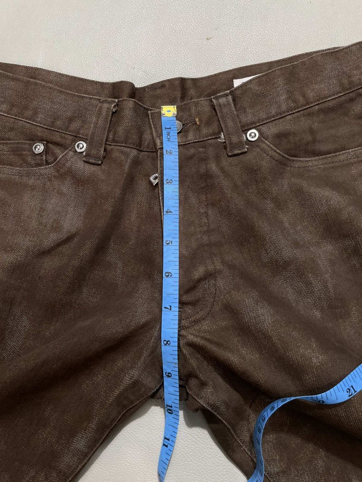 Le Grande Bleu (L.G.B.) Semantic Abstract Flare Jeans Mudwash tornado mart style Size US 29 - 9 Thumbnail