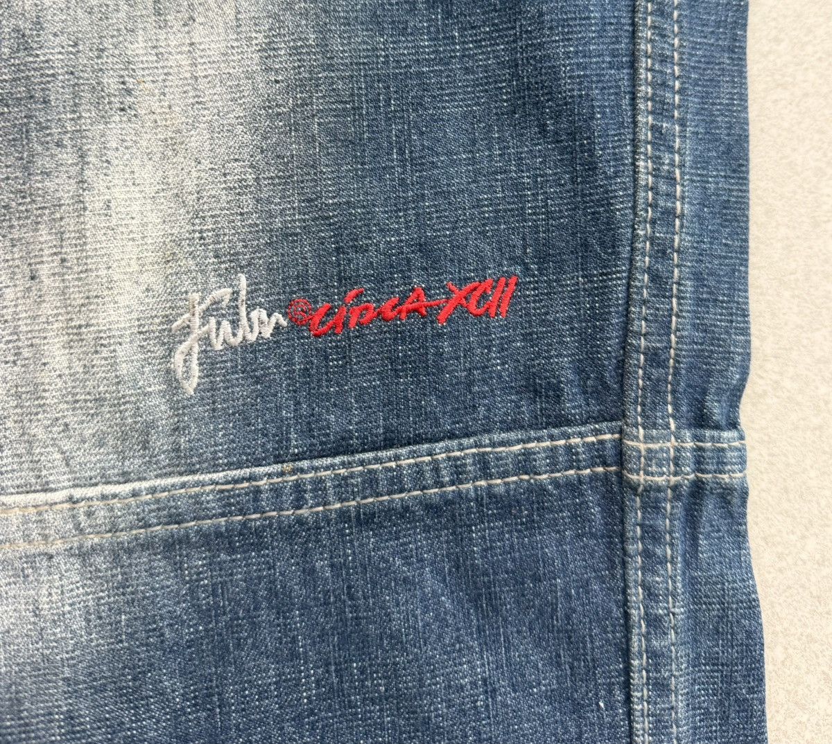 Fubu FUBU The Collection Baggy Jeans Patchwork Vintage Hip Hop Size US 36 / EU 52 - 9 Thumbnail