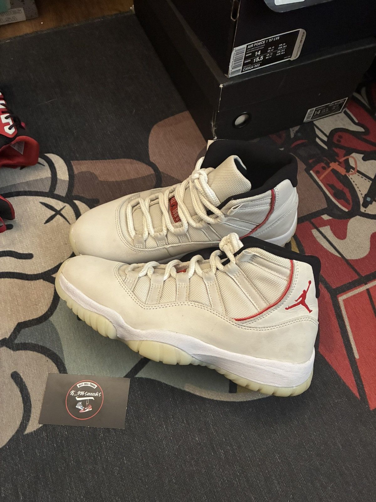 Jordan Brand Jordan 11 platinum tint Size US 7.5 / EU 40-41 - 1 Thumbnail