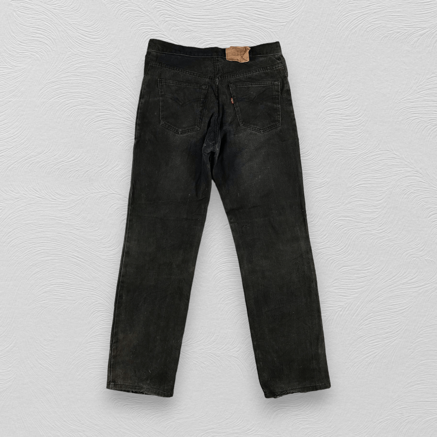 Levi's Vintage Levis 501 Jeans Faded Black Denim KJ891 Size US 32 / EU 48 - 2 Thumbnail