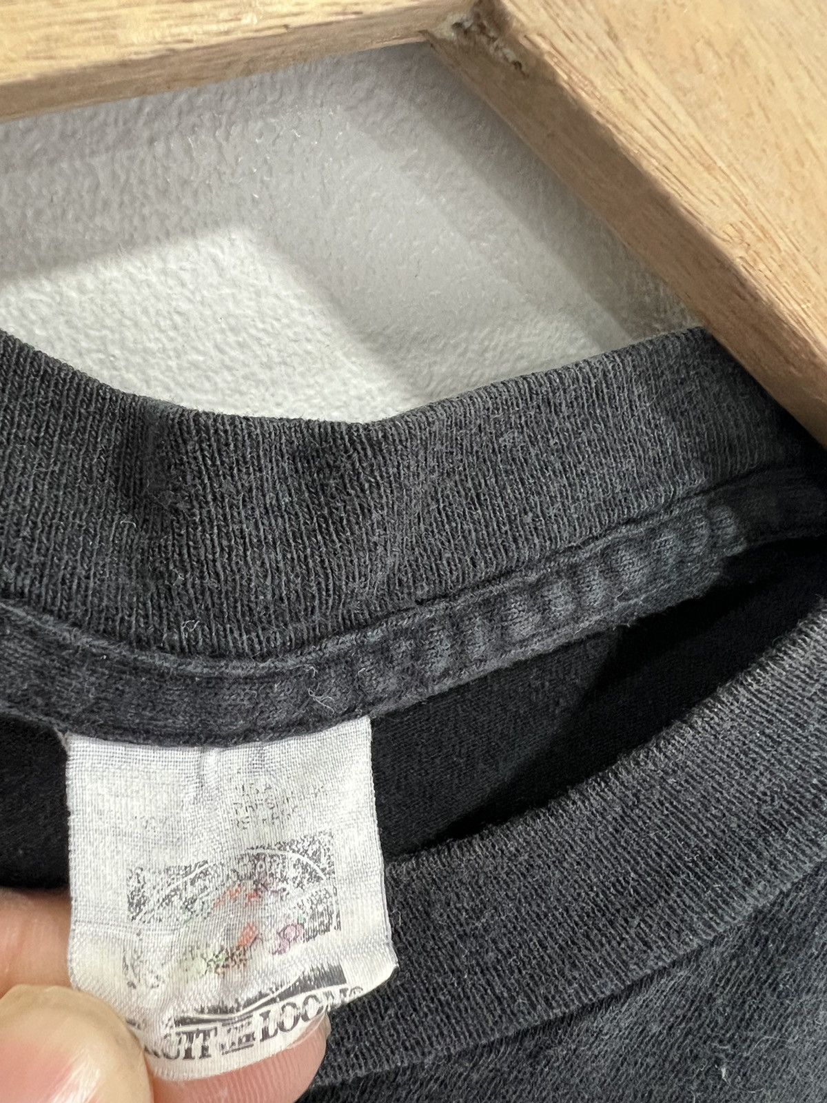 Japanese Brand Vintage Blank Tee shirt single stitched Size US L / EU 52-54 / 3 - 4 Thumbnail