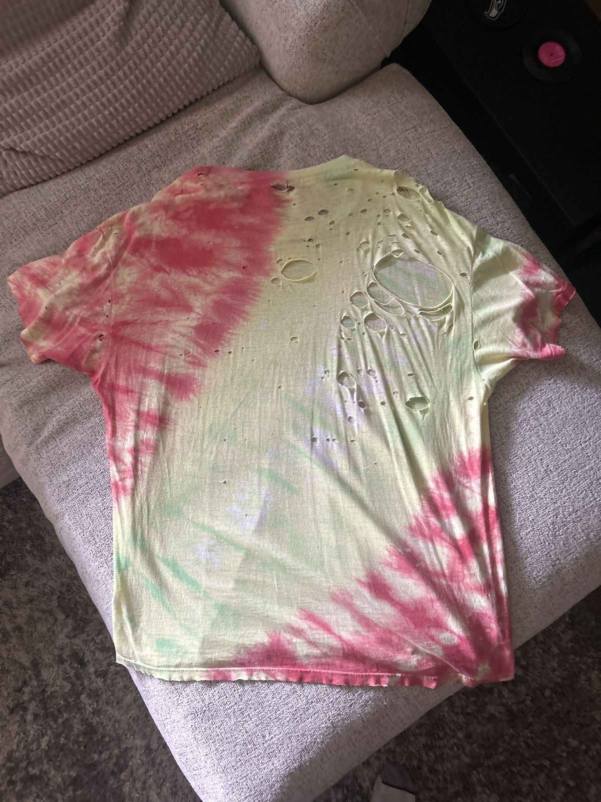 Vintage 1989 Vintage Bob Marley Distressed Tee Size US XL / EU 56 / 4 - 5 Thumbnail
