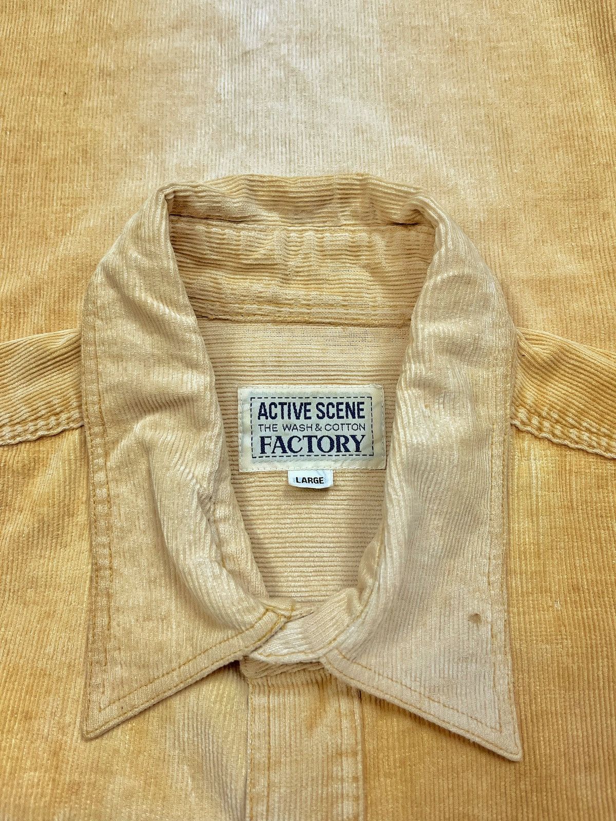 Vintage Active Scene Vintage Corduroy Outer Shirt Size US XL / EU 56 / 4 - 6 Thumbnail
