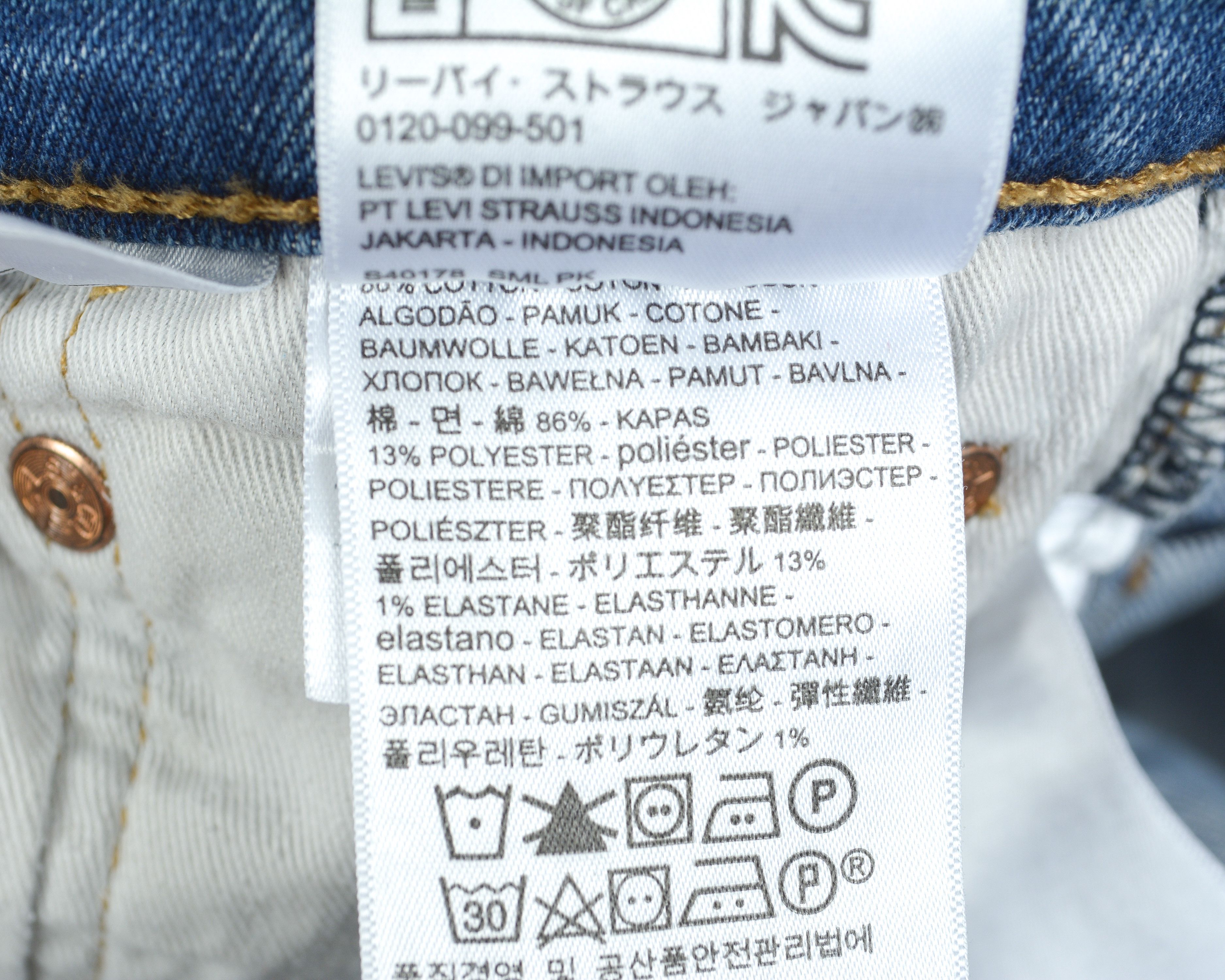 Levi's 502 W29 L32 Straight Jeans Denim Pants Trousers Zip Slim Fit Size US 29 - 6 Thumbnail