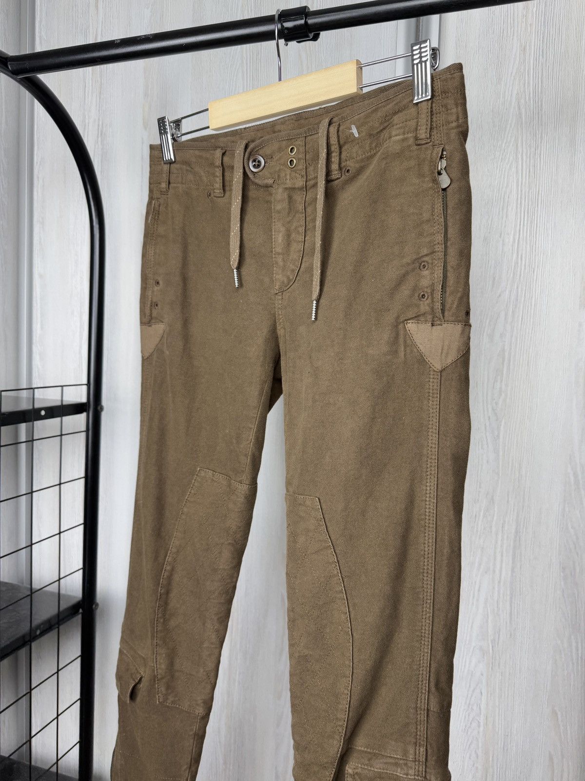 Ralph Lauren Ralph Lauren Cargo Equestrian Riding Stretch Ankle Pants Size 28" / US 6 / IT 42 - 8 Thumbnail