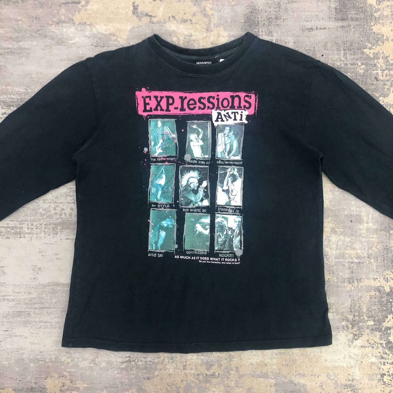 Japanese Brand × Vintage T549. SUN FADED PUNK MOVENPICK TEE Size US L / EU 52-54 / 3 - 2 Thumbnail
