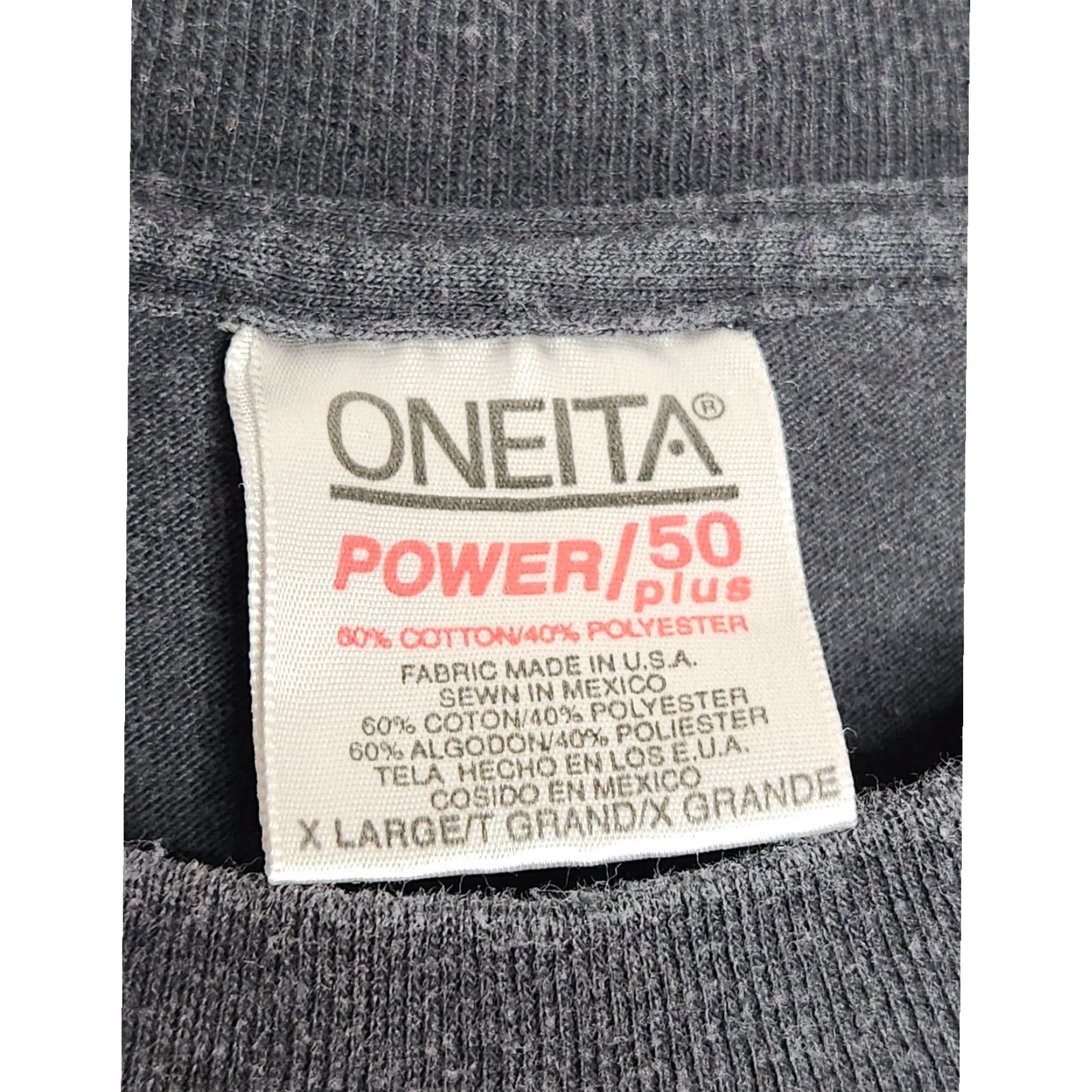 Vintage VINTAGE Oneita Black Art Shirt XL Mens Double Sided Tech Qualtrak Bug Eating Machine Computer Size US XL / EU 56 / 4 - 4 Thumbnail