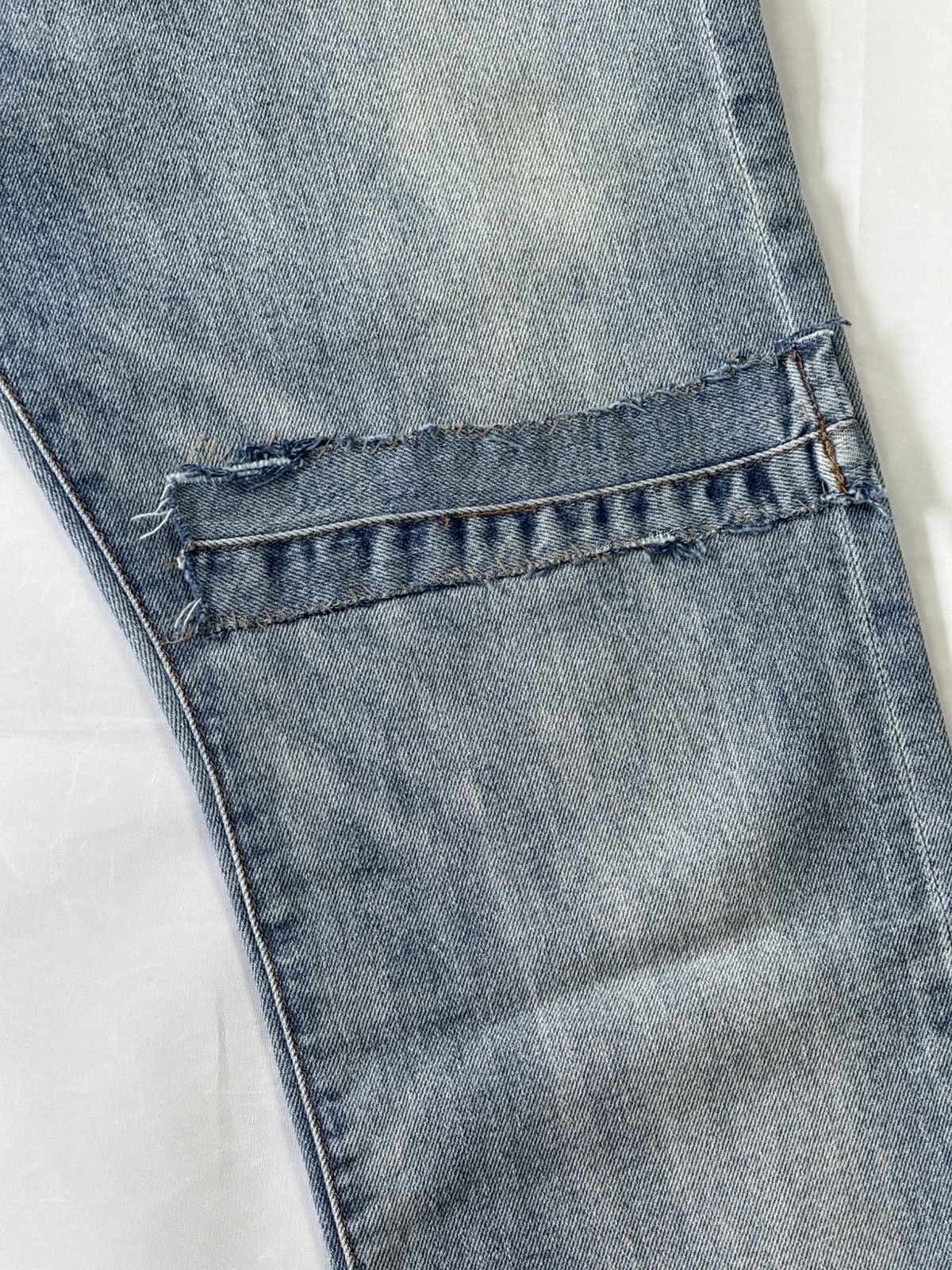 H&M Vetements-Inspired Deconstructed Jeans Size US 33 - 6 Thumbnail