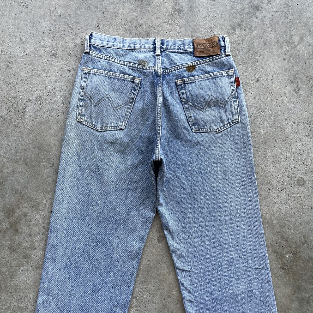 Edwin W32x28 Vintage Edwin USA Jeans Faded Denim Pants Size US 32 / EU 48 - 12 Thumbnail