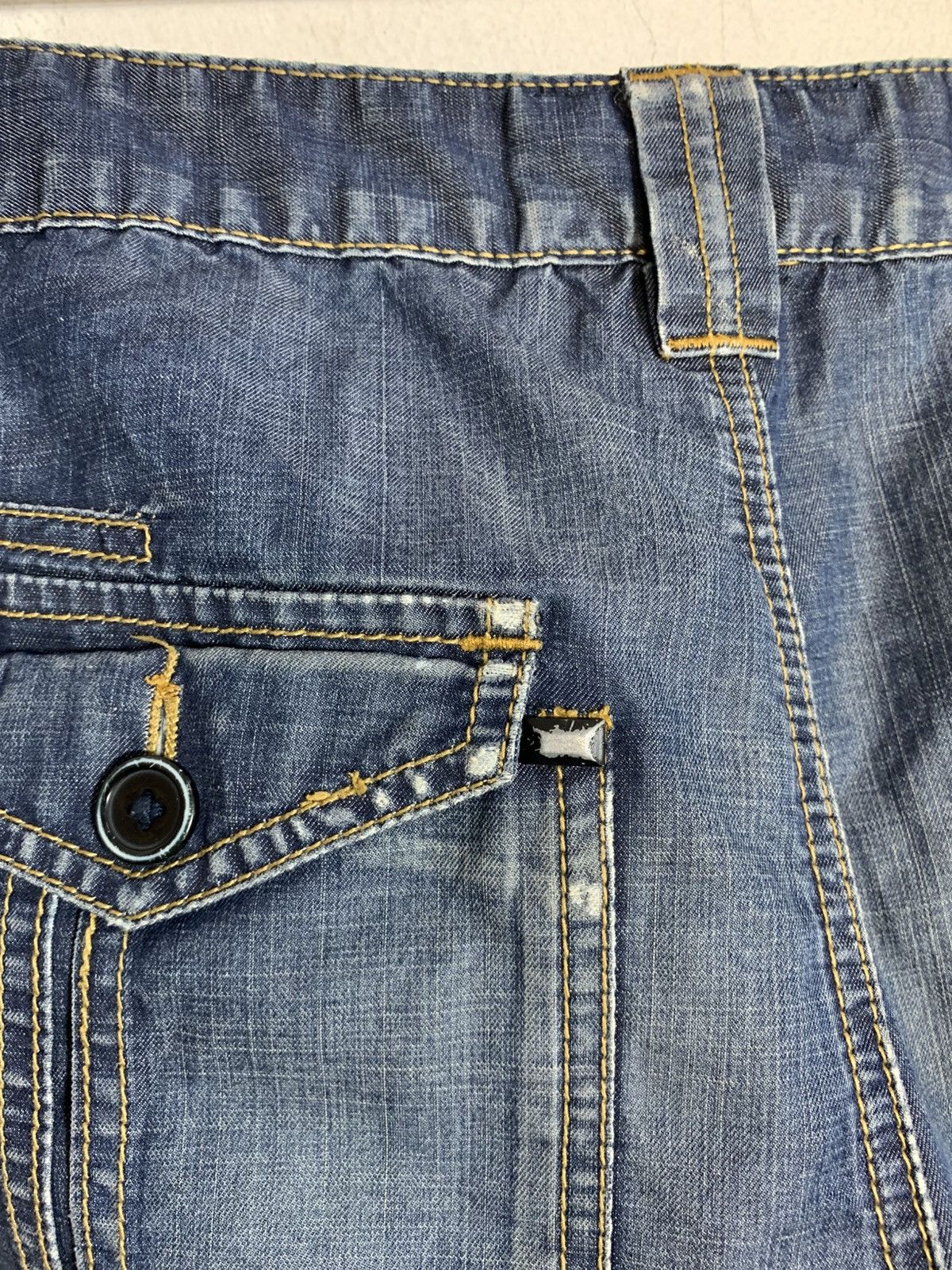 Y's Y’s Yohji Yamamoto Indigo Denim Jeans Straight Cut Size US 32 / EU 48 - 8 Thumbnail