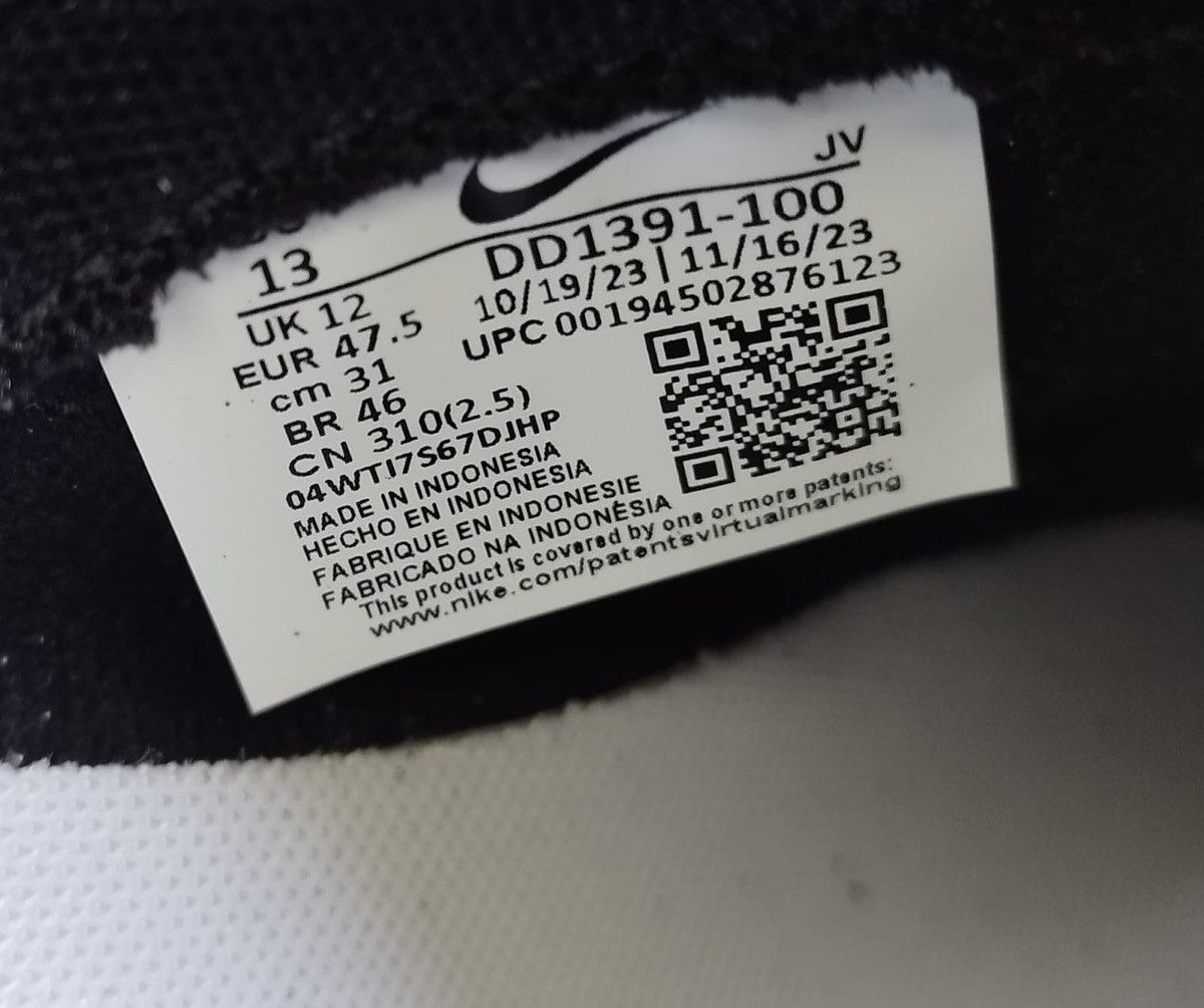 Nike Shoes Nike Dunk Low Panda Size US 13 / EU 46 - 8 Thumbnail