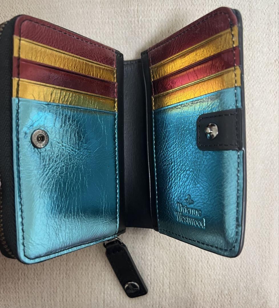 Vivienne Westwood Flower Orb Leather Wallet Size ONE SIZE - 3 Thumbnail