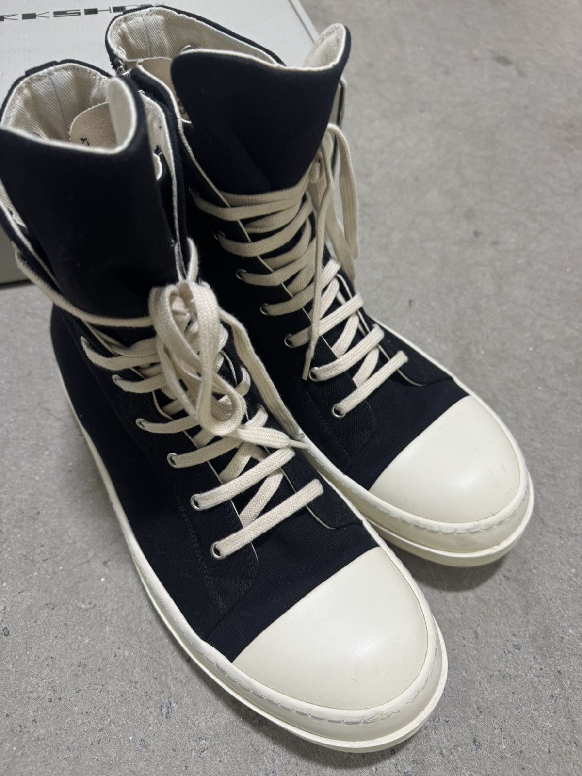 Rick Owens Rick Owens Ramones Eyelet Size US 12.5 / EU 45-46 - 4 Thumbnail