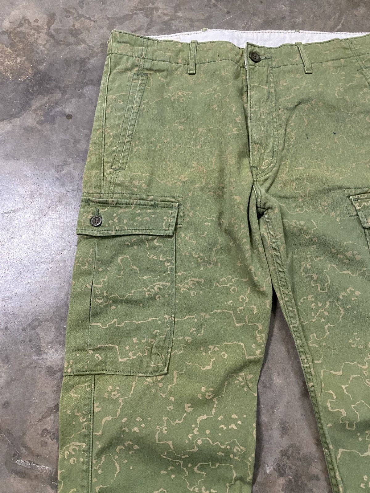 Levi's Levis Cargo Fade Green Military @294 Size US 34 / EU 50 - 3 Thumbnail