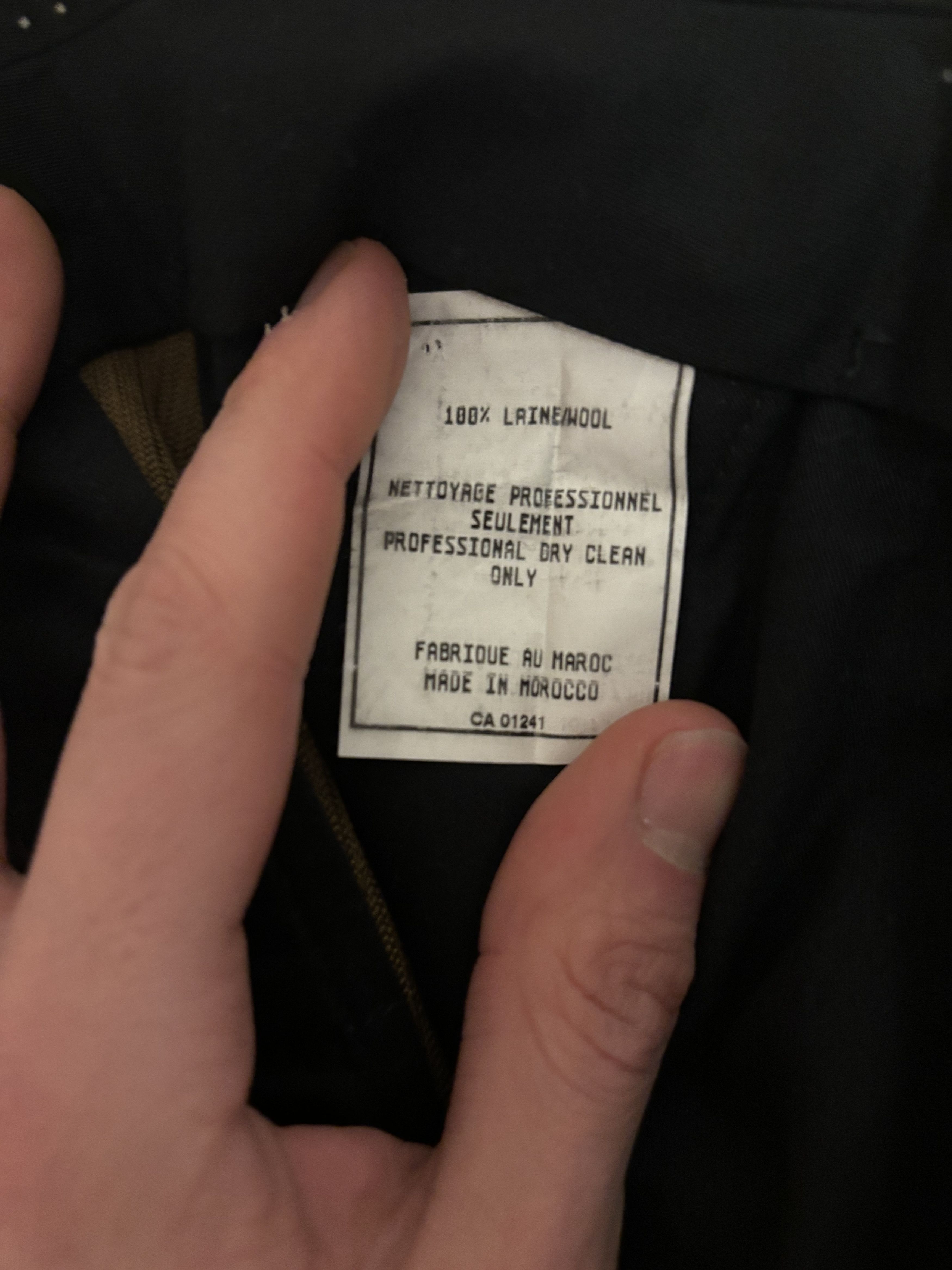 Dries Van Noten Dries Van Noten Wool Trousers Size 46R - 3 Thumbnail