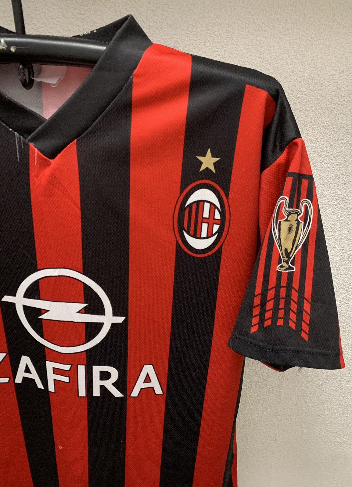 Vintage Milan Zafira Kaka 22 soccer jersey Xl sz champions league Size US XL / EU 56 / 4 - 5 Thumbnail