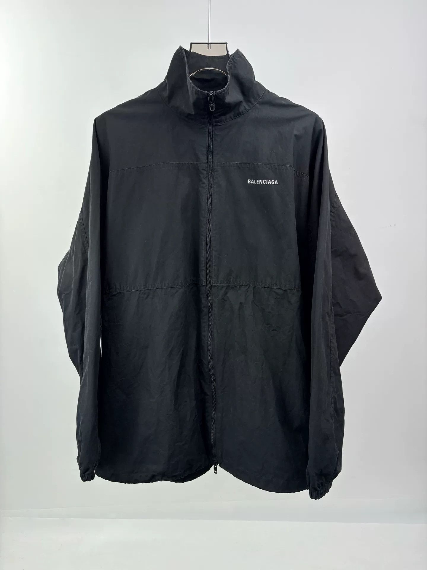 Balenciaga Balenciaga Logo Black Jacket Size US M / EU 48-50 / 2 - 1 Thumbnail