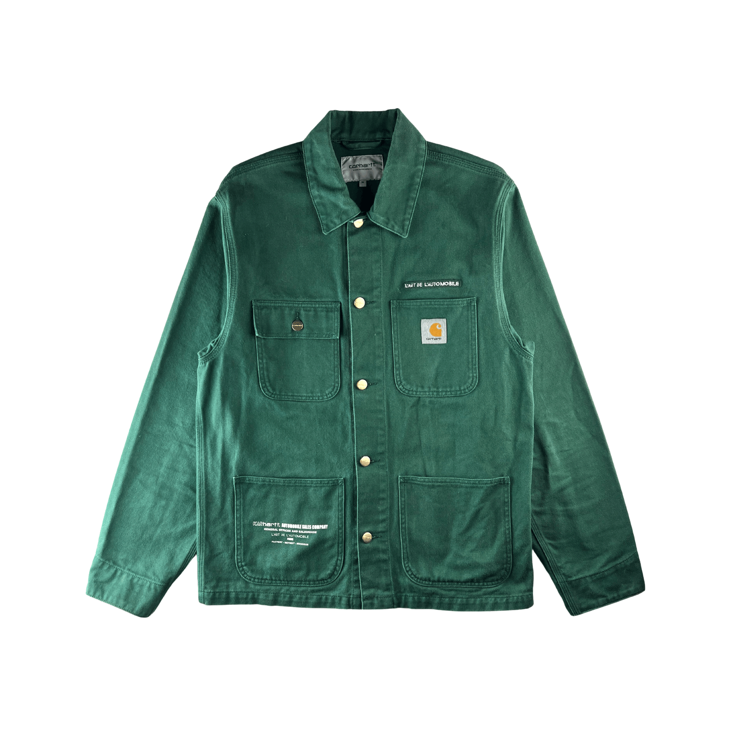 Carhartt × Kar Carhartt Karhartt L'art de L'automobile Michigan Jacket Size US M / EU 48-50 / 2 - 2 Thumbnail