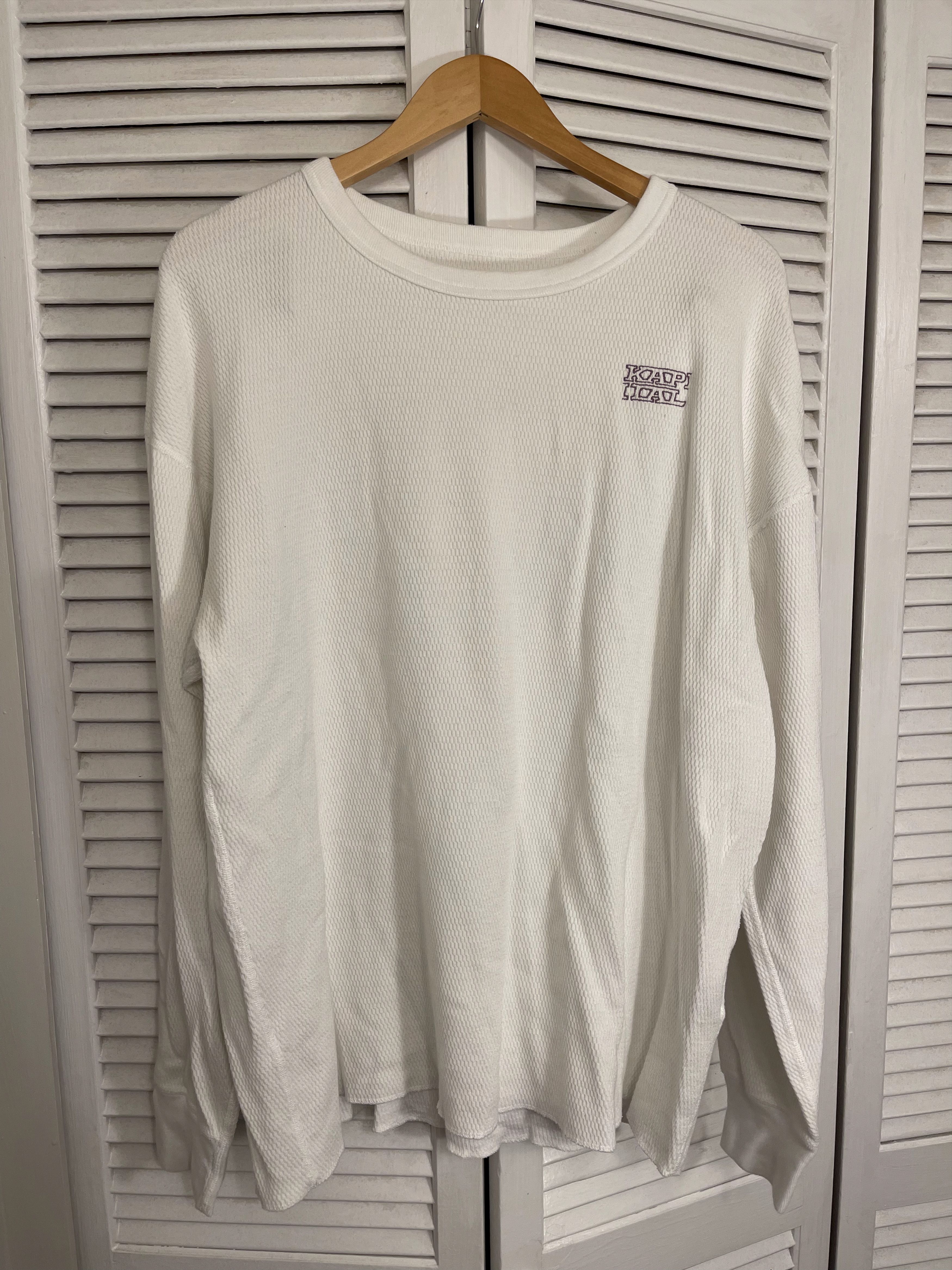 Kapital *FINAL DROP* Kapital Thermal Waffle Knit Logo Sweater Size US L / EU 52-54 / 3 - 1 Thumbnail