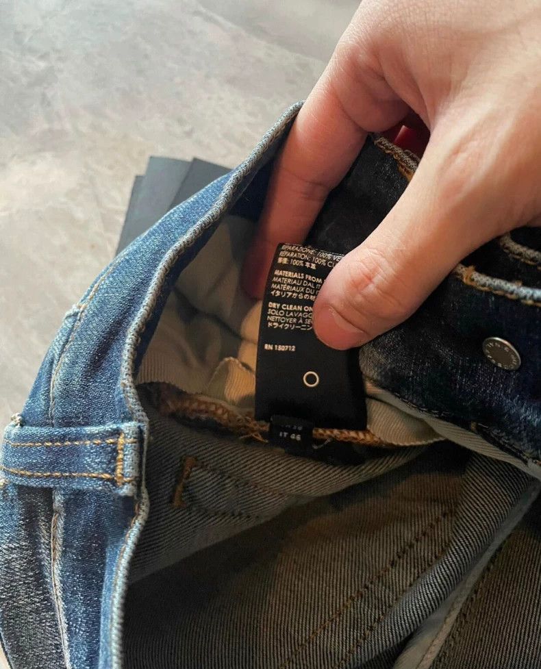 Amiri Amiri phantom blue mx1 jeans Size US 30 / EU 46 - 6 Thumbnail