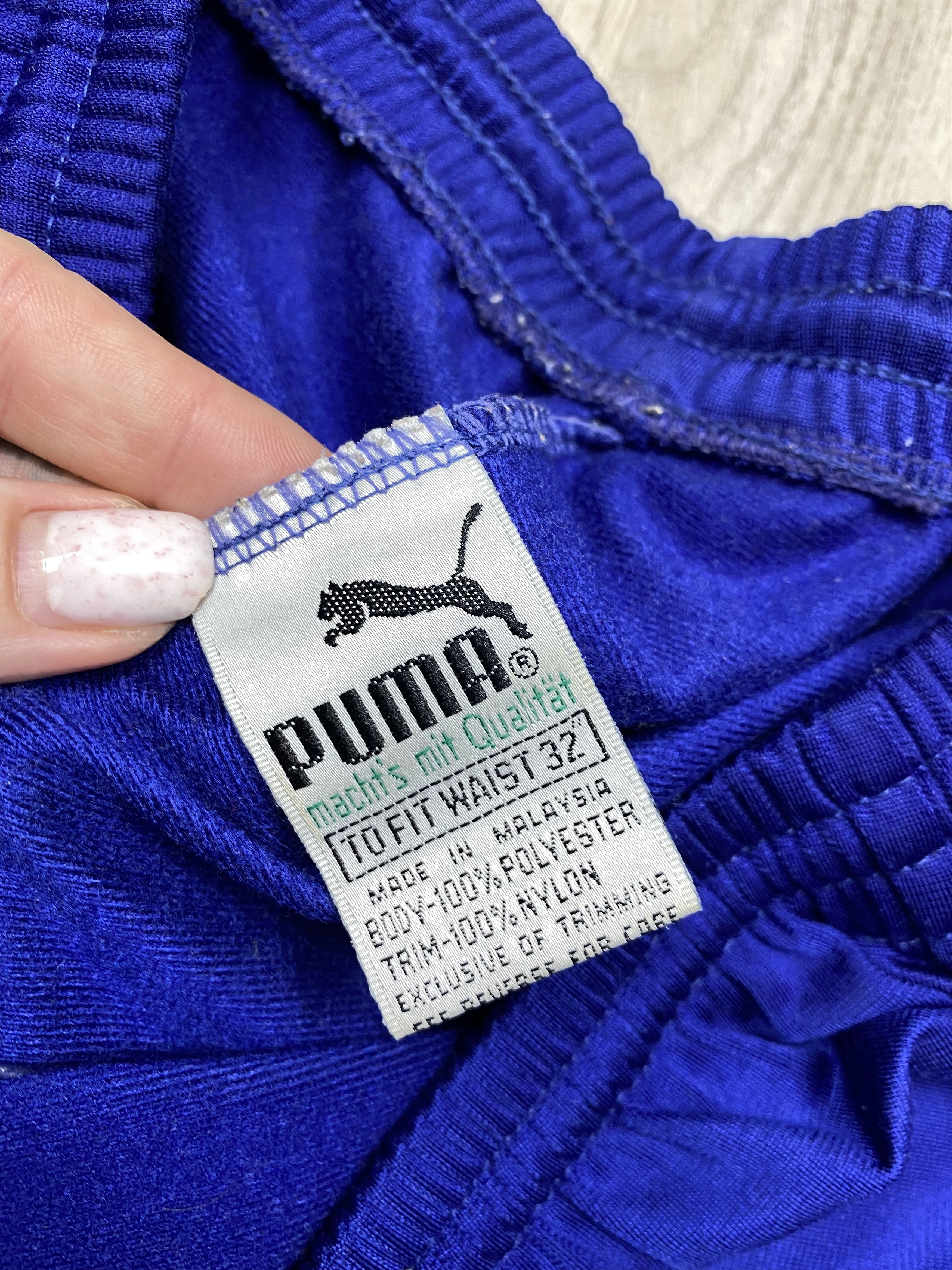 Puma × Vintage Puma Equipe Vintage Mens Pants Y2K Size US 32 / EU 48 - 7 Thumbnail