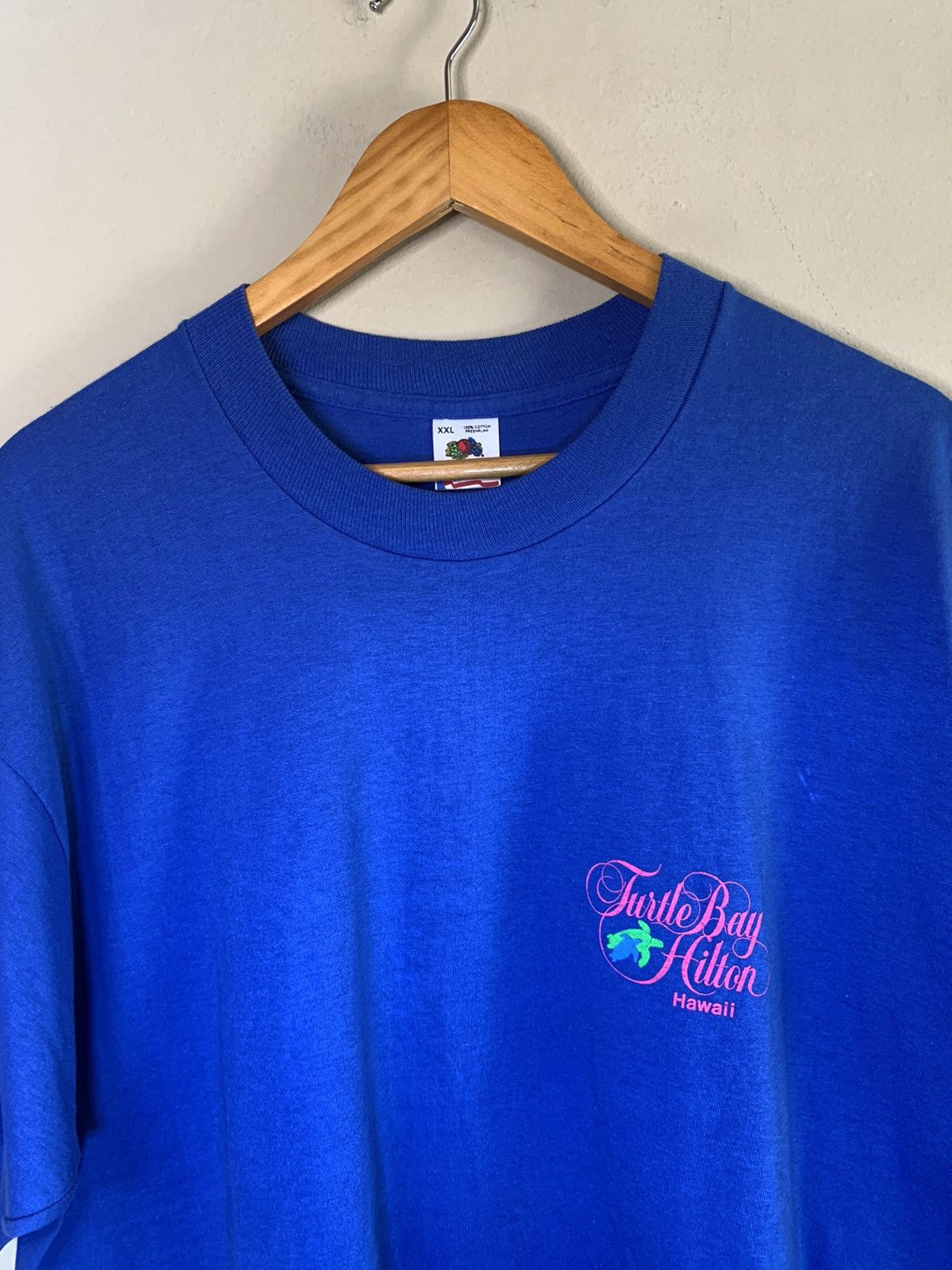 Vintage *RARE* Vintage Turtle Bay Hawaii Hilton Hotel USA-Made Shirt Size US XXL / EU 58 / 5 - 4 Thumbnail