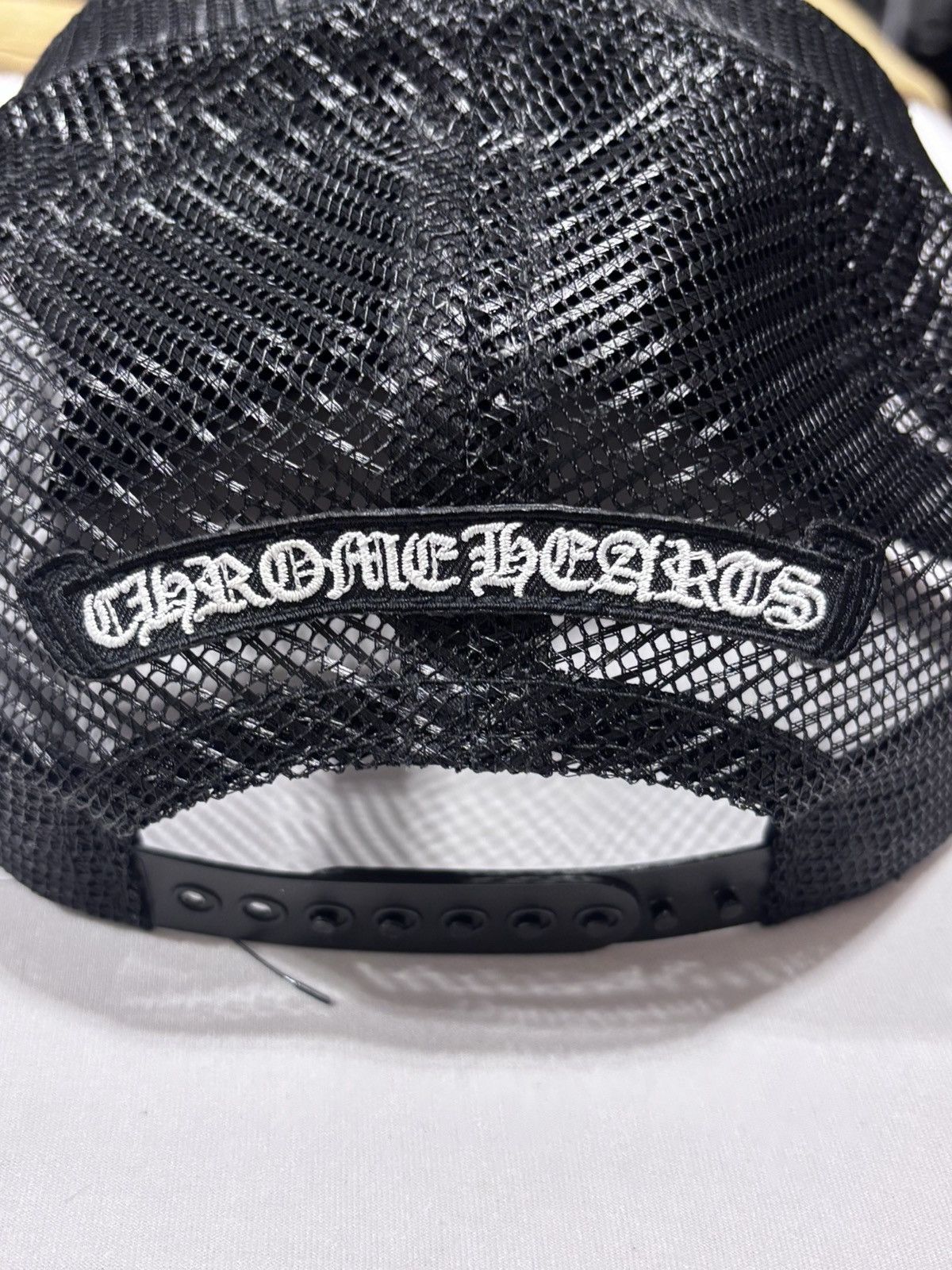 Chrome Hearts Chrome Hearts Triple Cross Patches Black Cap Size ONE SIZE - 4 Thumbnail