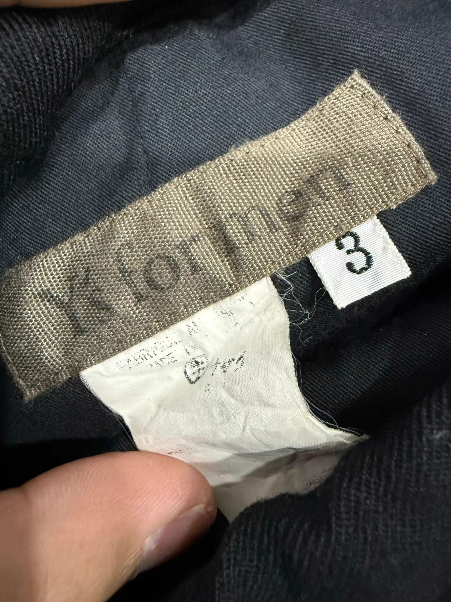 Yohji Yamamoto Yohji Yamamoto Y's Stitched Cargo Trousers K20 Size US 33 - 4 Thumbnail